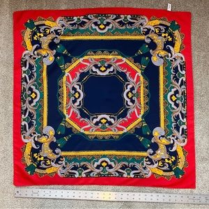 Vintage 30” Scarf Made in Italy